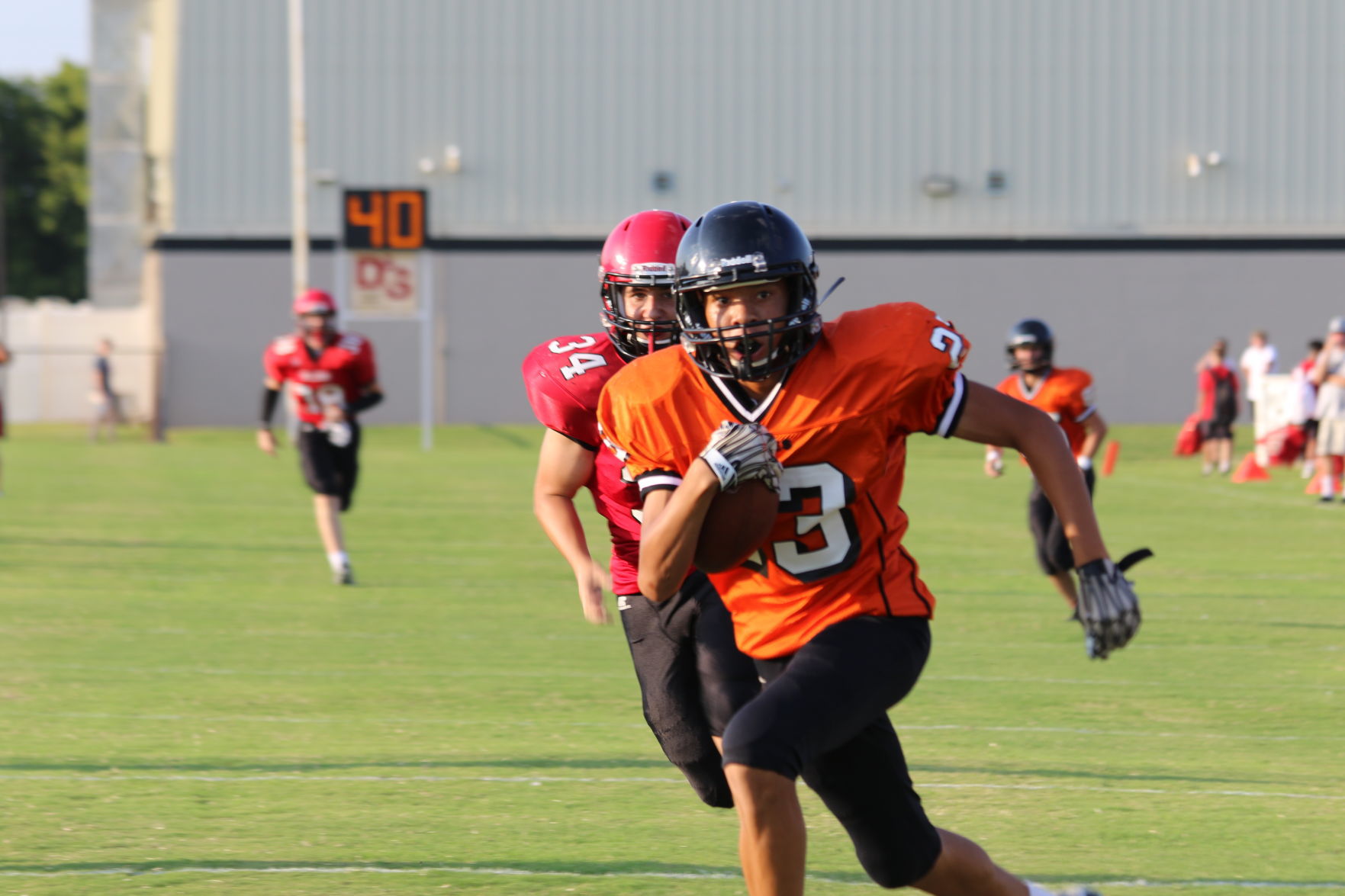 Skiatook vs. Sperry scrimmage